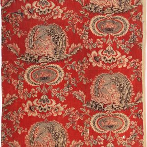 18th century toile with Cupid