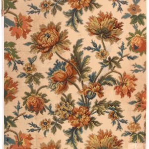 1900s flowers with a tapestry look